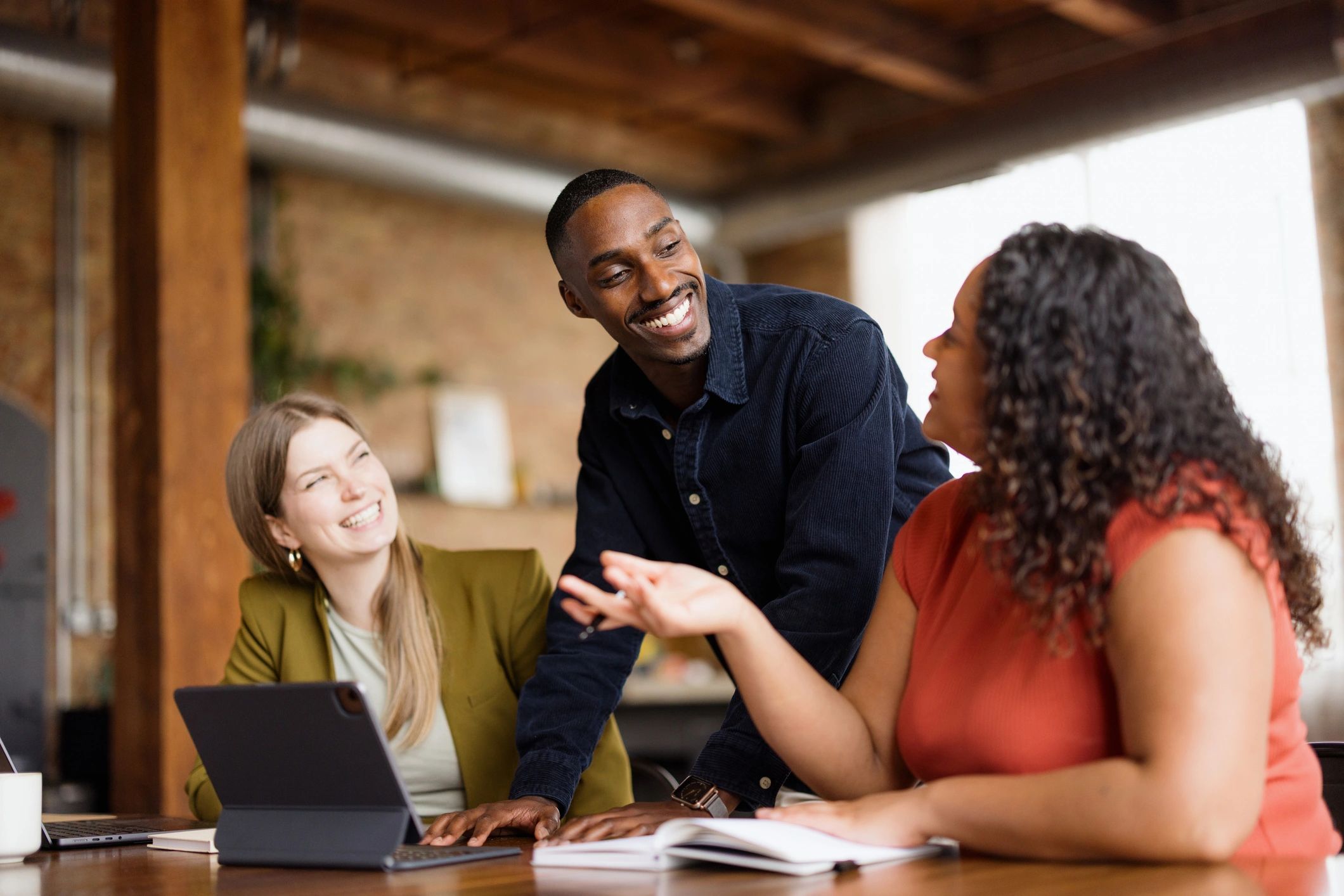 diverse business team