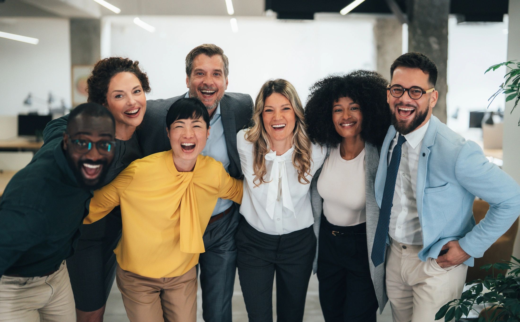 happy employees workplace culture